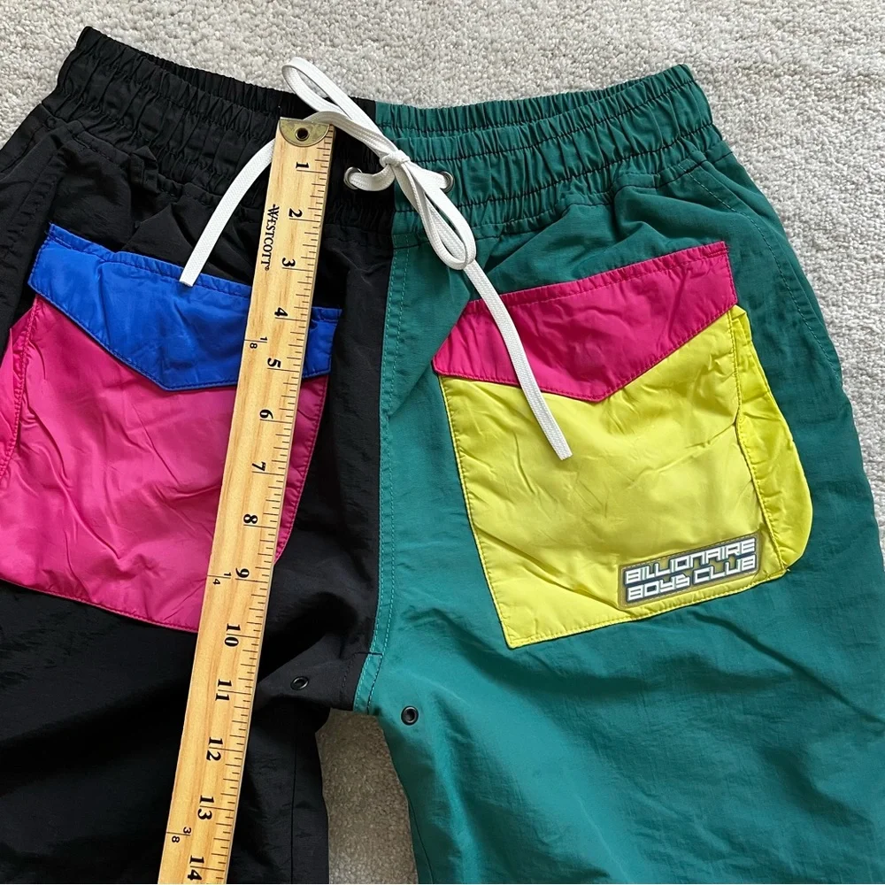 BILLIONAIRE BOYS CLUB TIDAL SHORTS SIZE SMALL TRENDY STREET WEAR 80s - Picture 8 of 10